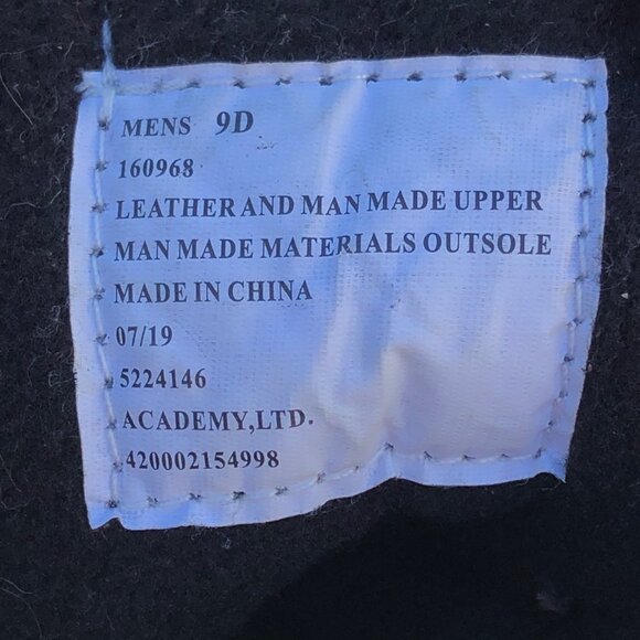 Magellan Men's Duck Boots Size 9D Leather & Man-Made Upper Waterproof New - Picture 7 of 7